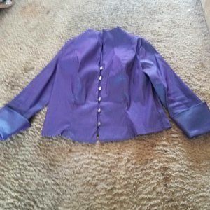 Violet Formal Blouse